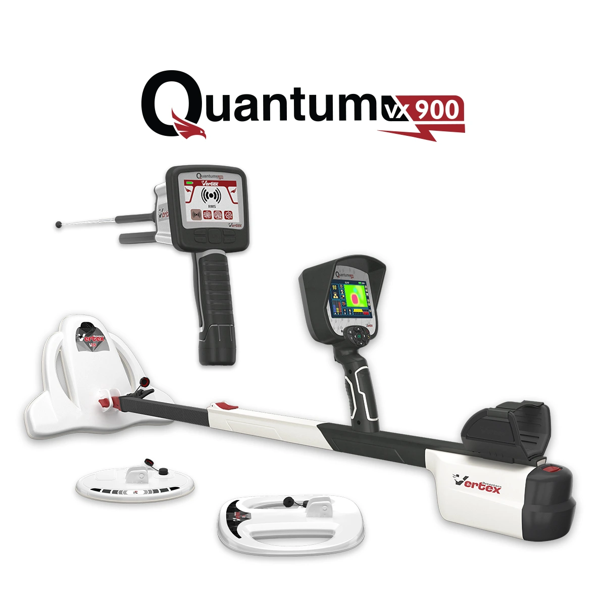 Vertex Quantum VX900 Metal Detector Pro Pack