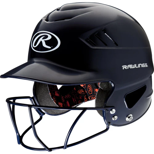 Rawlings Coolflo Baseball Batting Helmet with Facemask