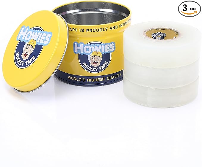 Howies Clear Hockey Tape | 1" Clear Sock & Shin Pad Tape