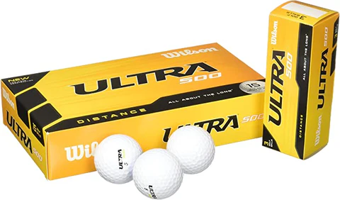 WILSON ULTRA 500 GOLF BALLS