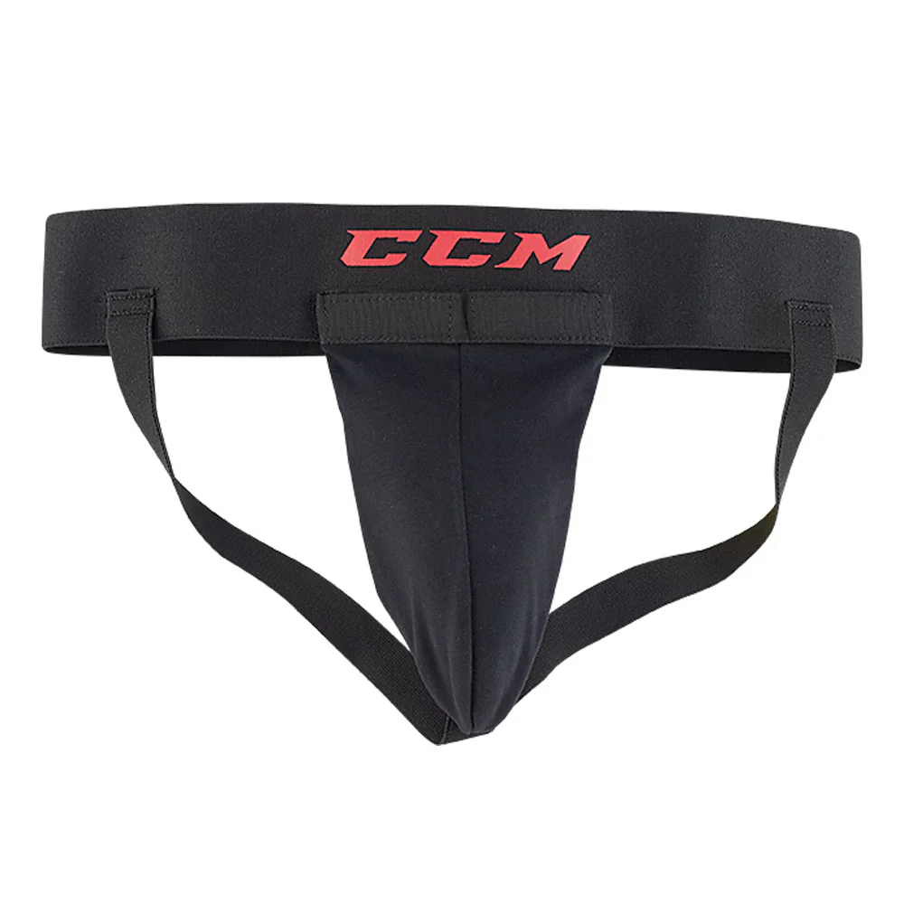 CCM DLX SUPPORT WITH CUP JR