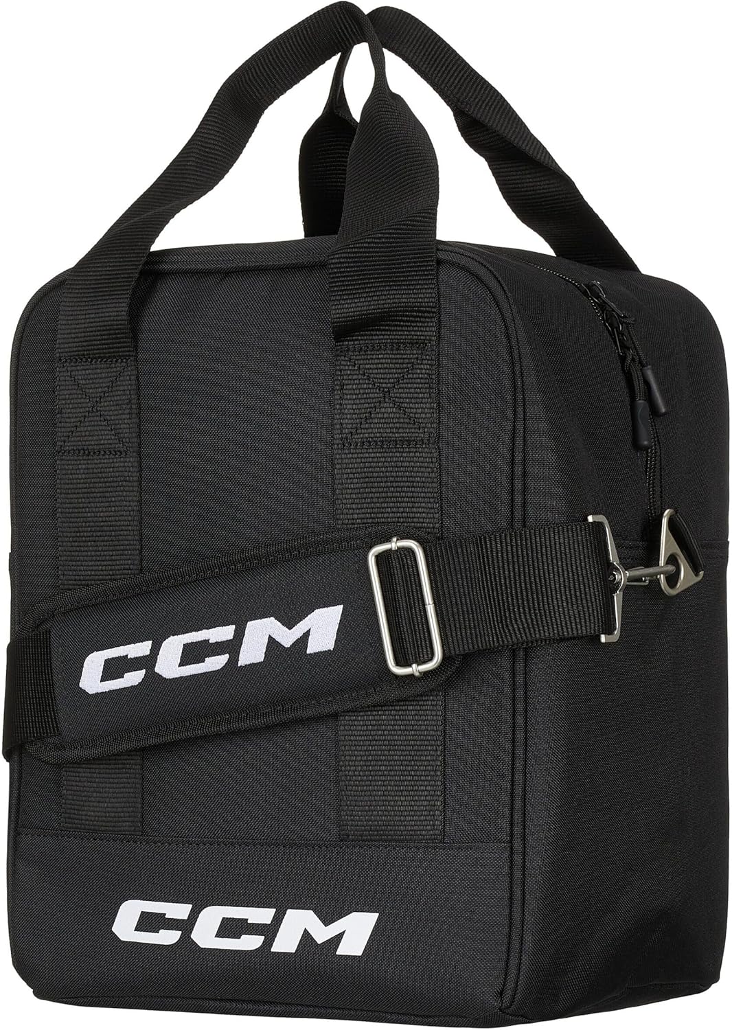CCM Deluxe Hockey Puck Bag, Black
