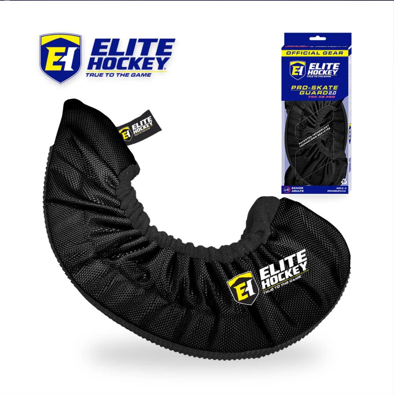 Elite Hockey Pro-Skate Guard V2.0  Black