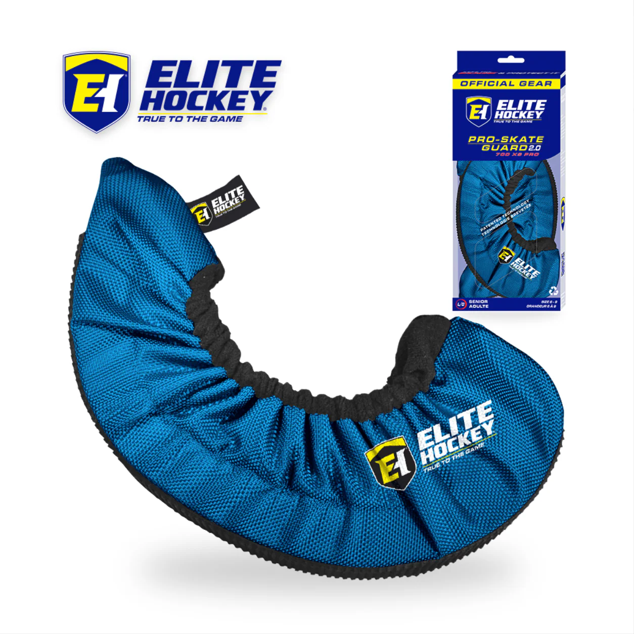 Elite Hockey Pro-Skate Guard V2.0  Electric Blue