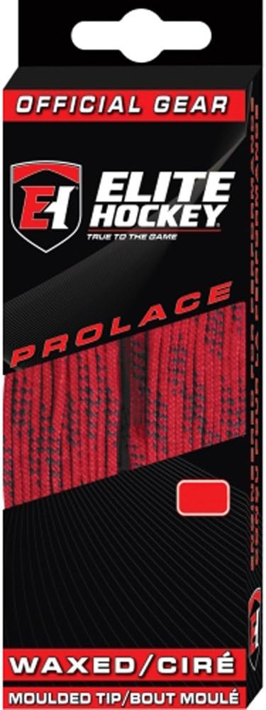 ELITE Hockey Prolace Waxed Hockey Skate Laces (one Pair)