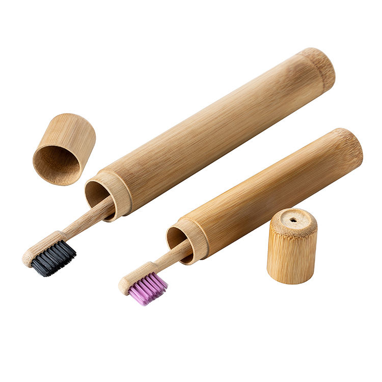 Bamboo Toothbrush Set