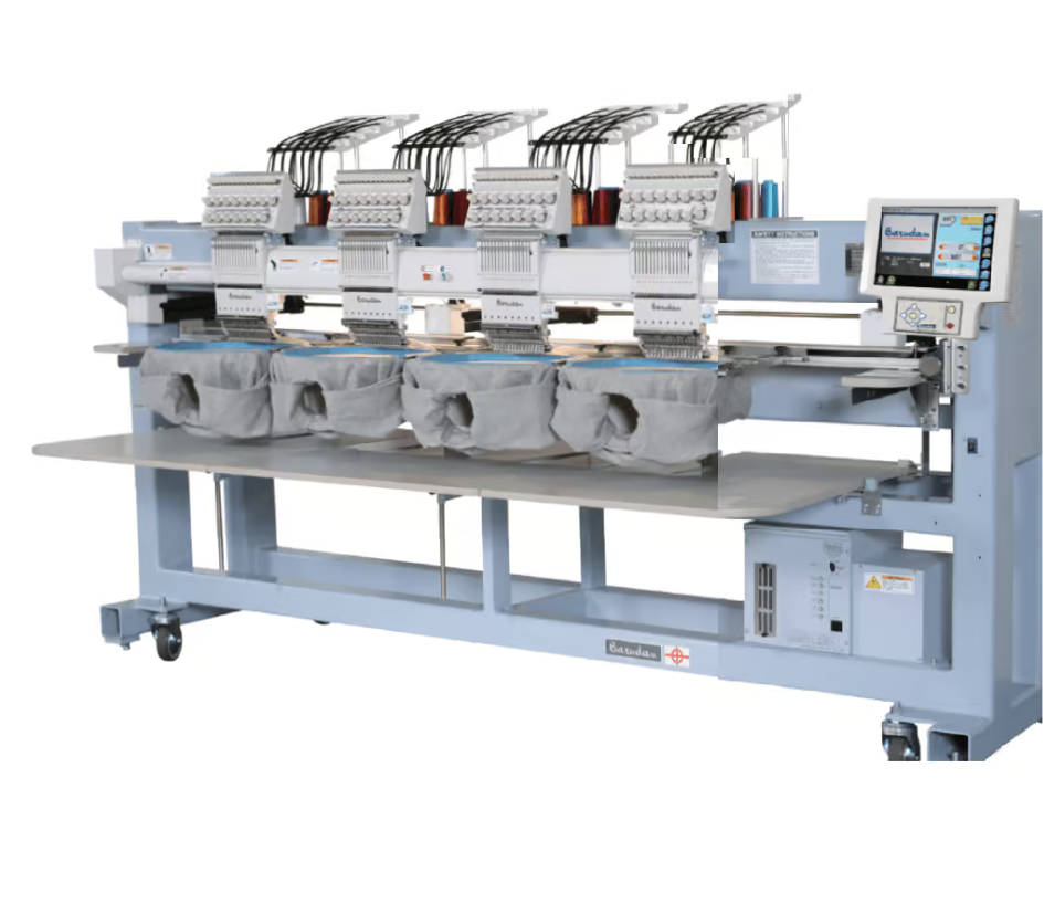 BARUDAN BEKY S1504CII: La Máquina de Bordado Multicabezal 45X38 área de bordado BEKY S1504CII