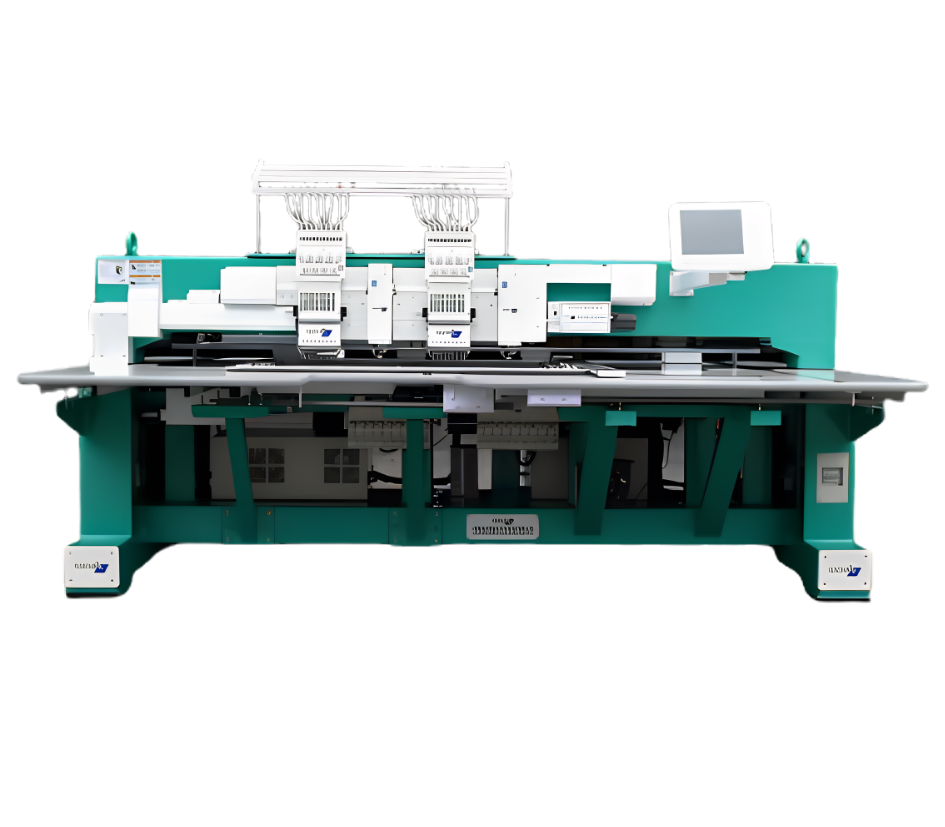 Yonthin Alta Calidad 1200spm Dahao Computadora 2 Cabezas Planas Mezcladas Chenille Cadena Puntada Bordado Máquina Venta Barata