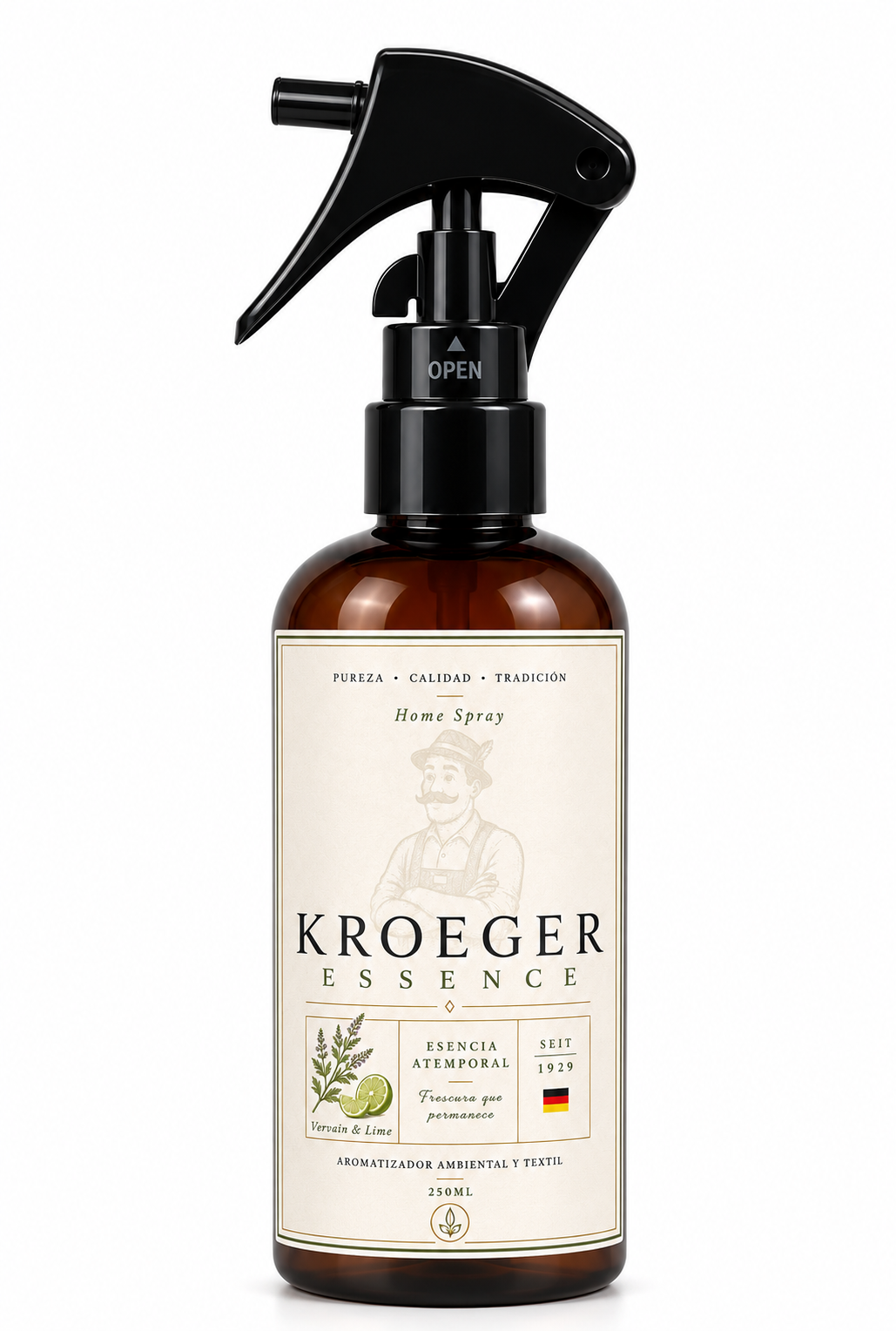 Kroeger Essence Aromatizador de Ambientes Premium – 250 ml 