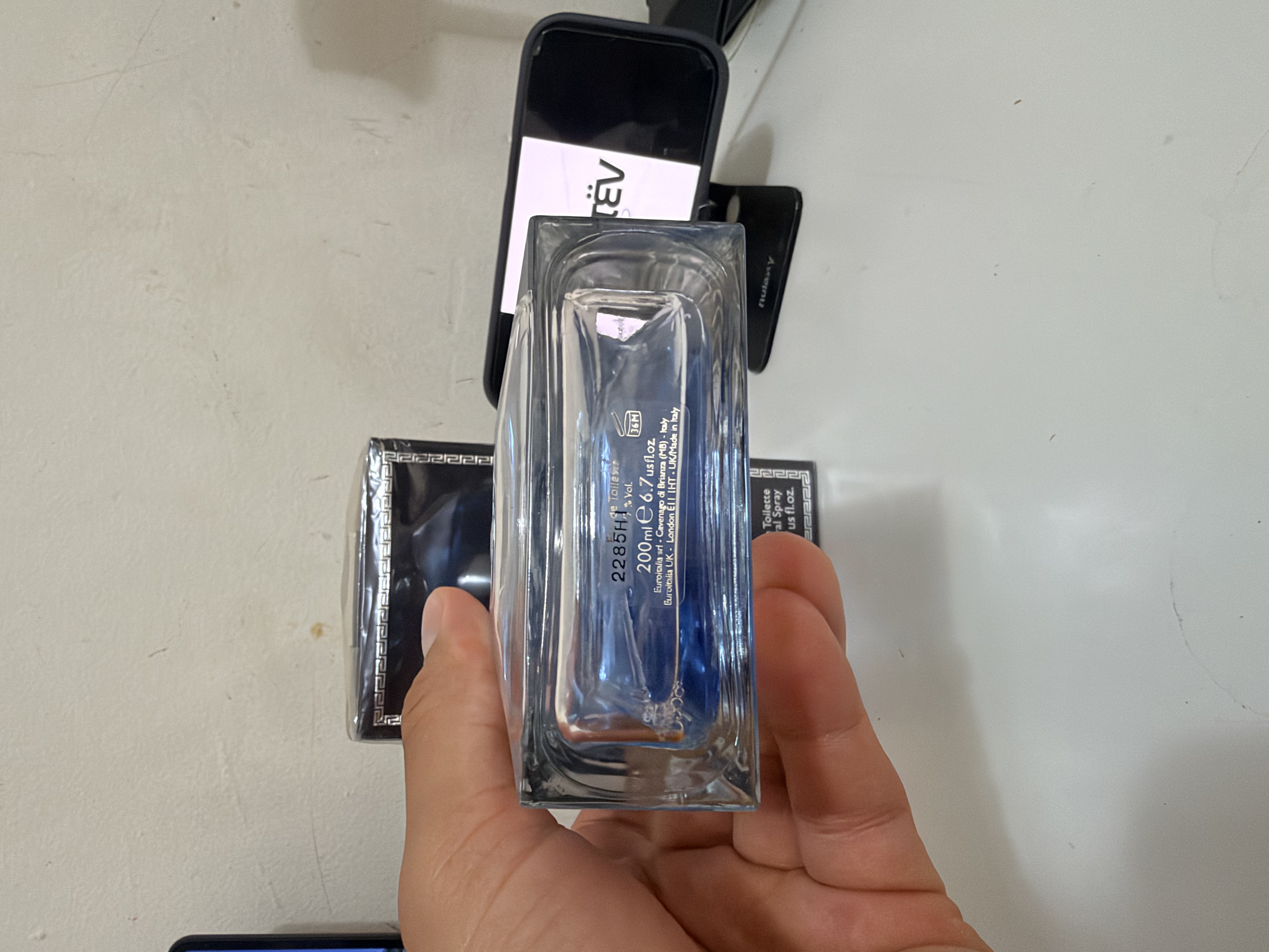 Versace Pour Homme 6.7 oz / 200 ml 60% full