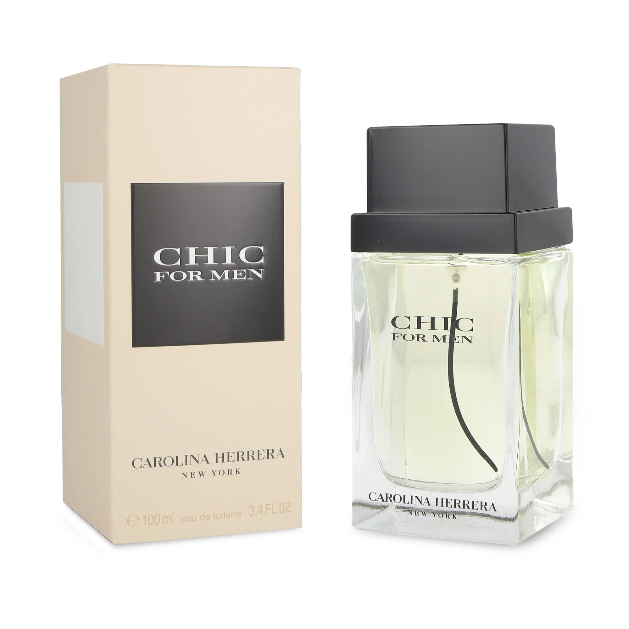 Chic for Men  Carolina Herrera 3.4 Oz. (100 ml)