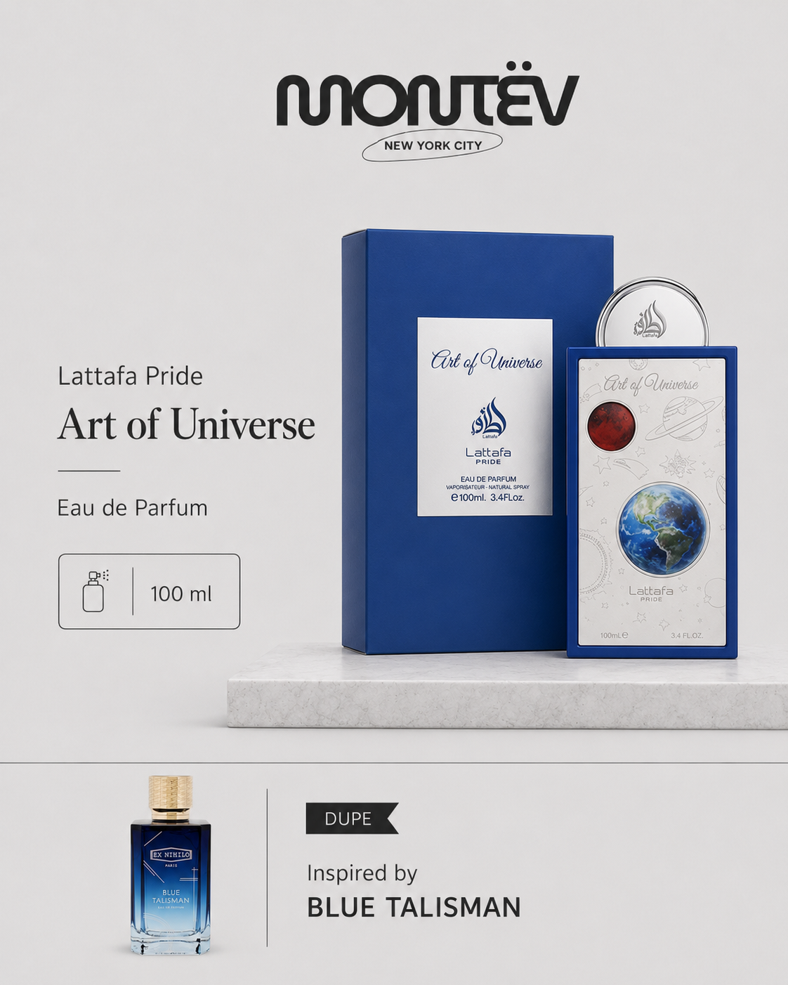 Lattafa Pride Art of Universe Eau de Parfum 3.4 oz. (100 ml)