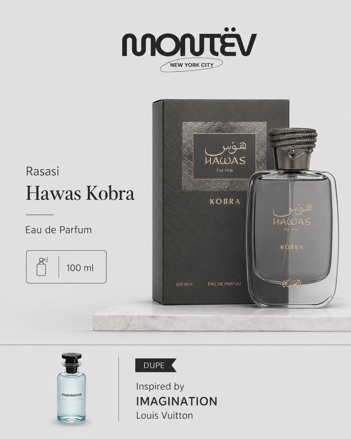 Hawas Kobra For Men Eau de Parfum