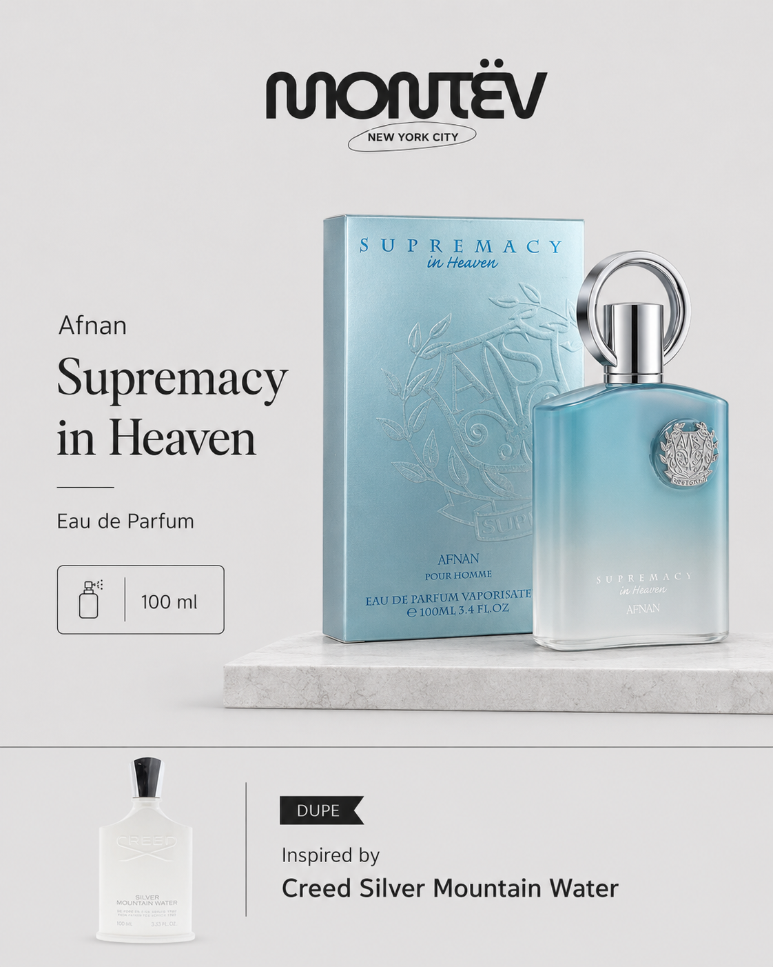 Afnan Supremacy in Heaven EDP 3.4 oz. (100 ml)