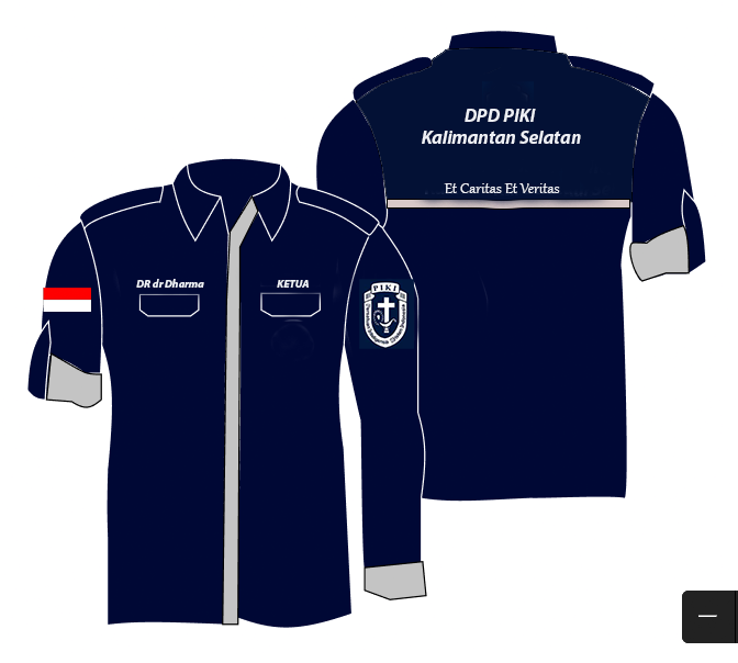 Kemeja DPD PIKI Kalsel