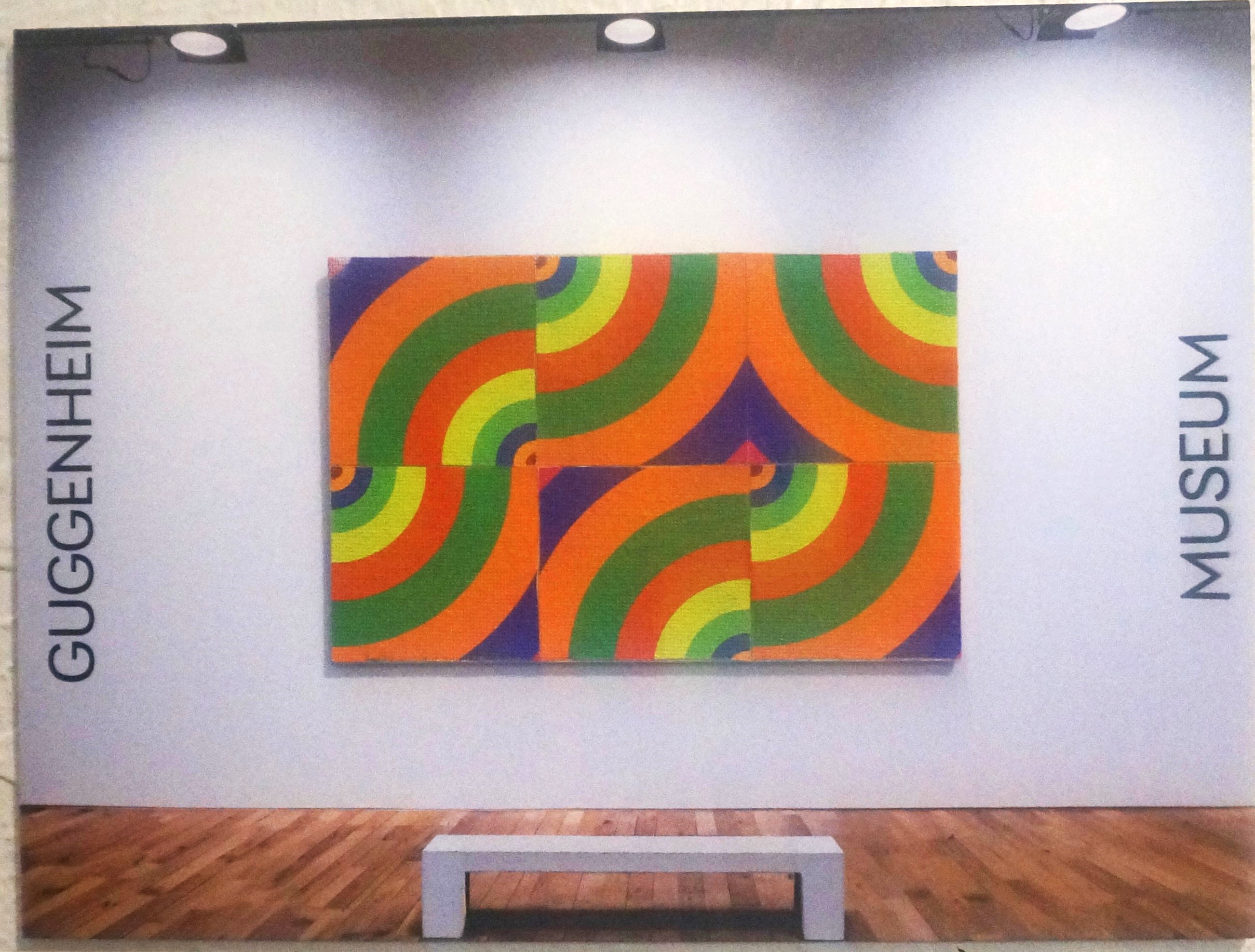 Sol Lewitt  recreations in miniature covering his Conceptual Art and Minimalism era. Utilizing a custom collage from an original work that captures his colors and feelings 