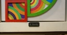 Frank Stella recreations in miniature focus on his "Protractor" series (1967-1971) and explore Maximalism through a custom collage made from an original work with wood.