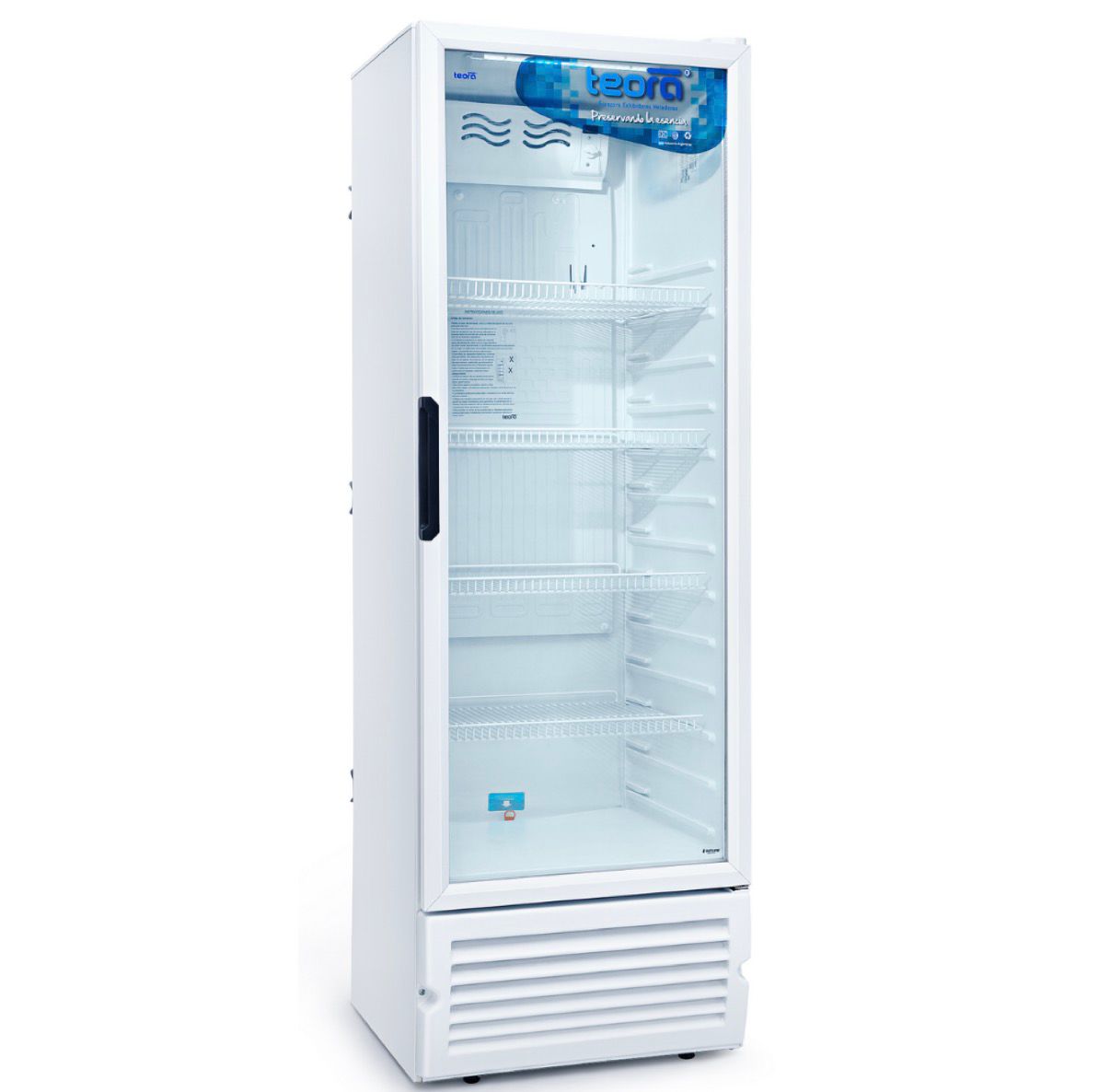 exhibidora vertical TEV500
