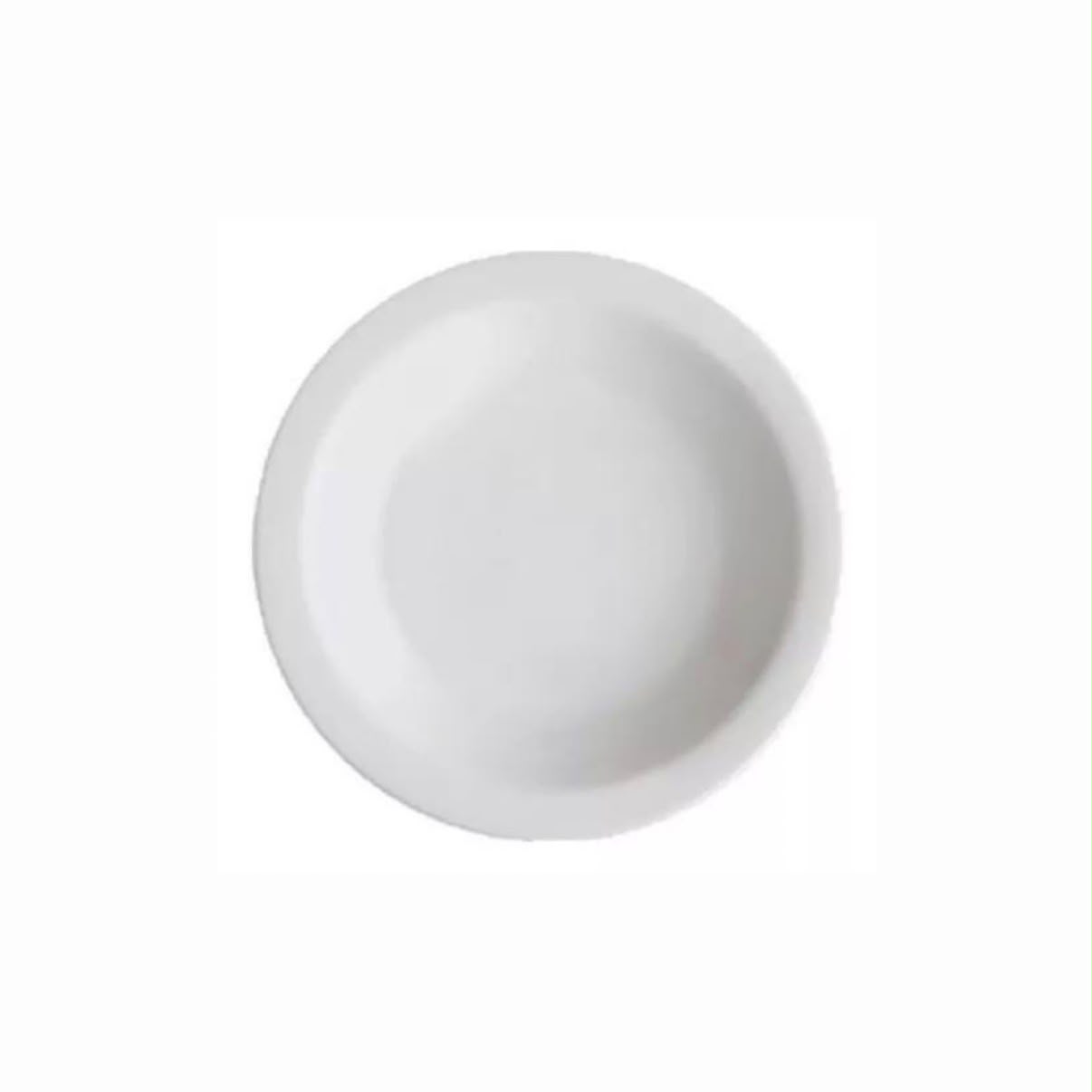 Plato hondo germer / porcelana blanca / 21 cm