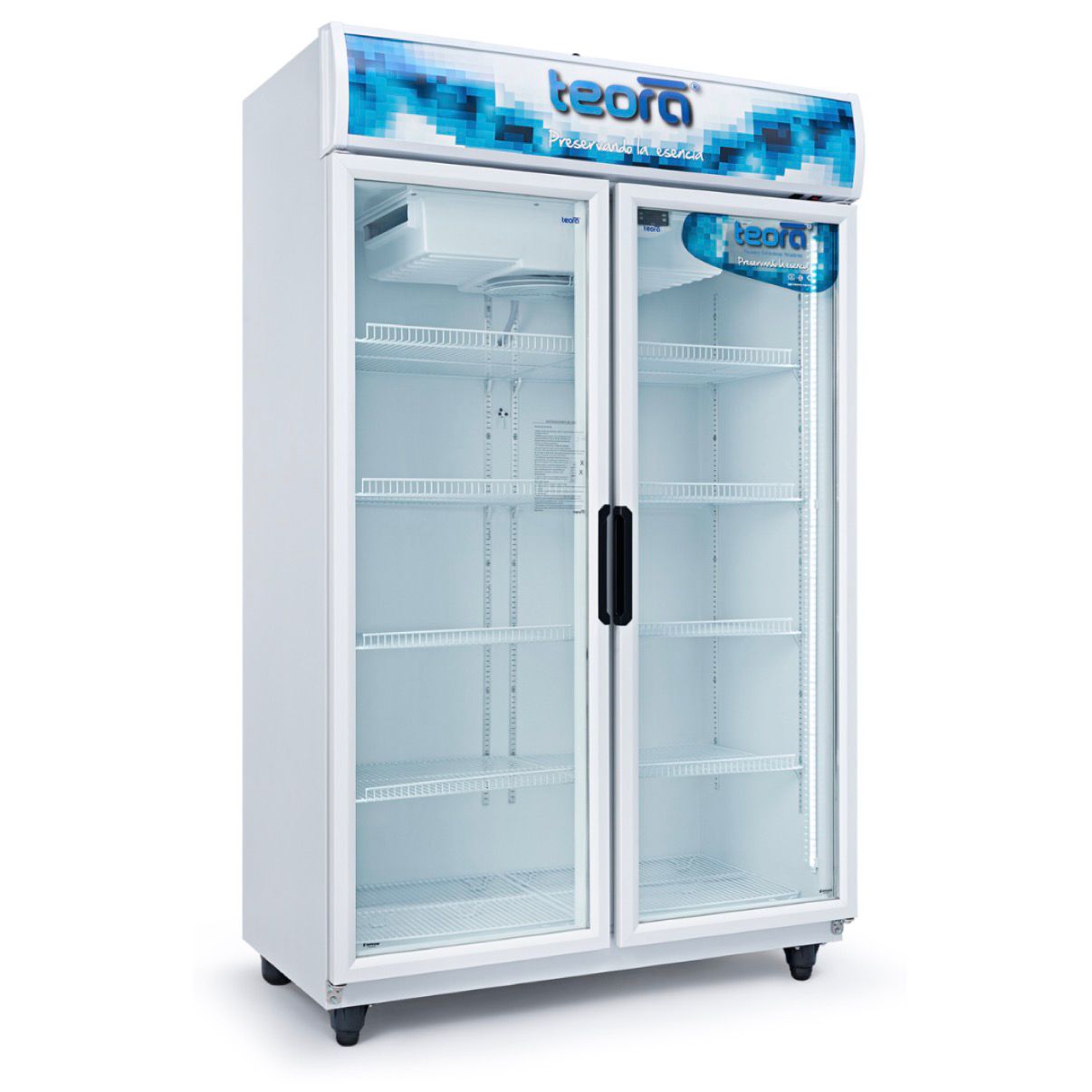exhibidora vertical TEV950