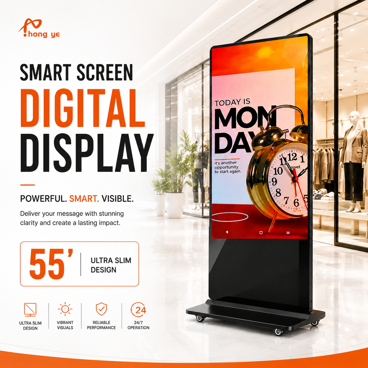 Smart Screen Digital Display