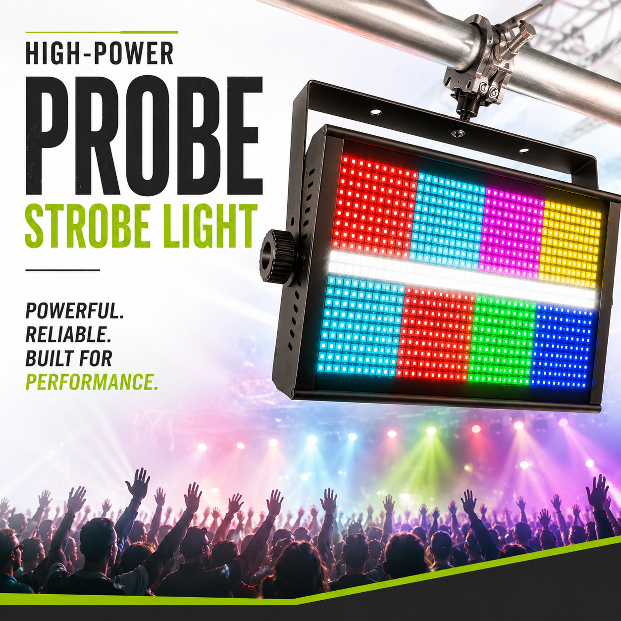 High-Power Probe Strobe Light