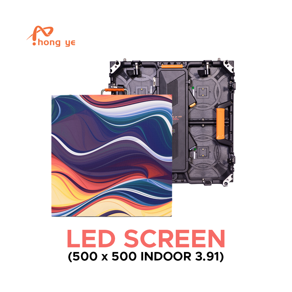 P3.91 500x500 Indoor LED Screen