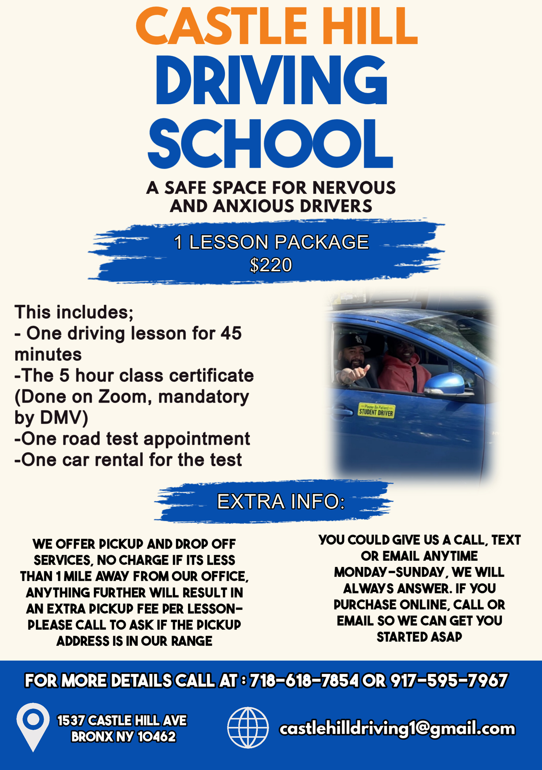 1 Lesson Package
