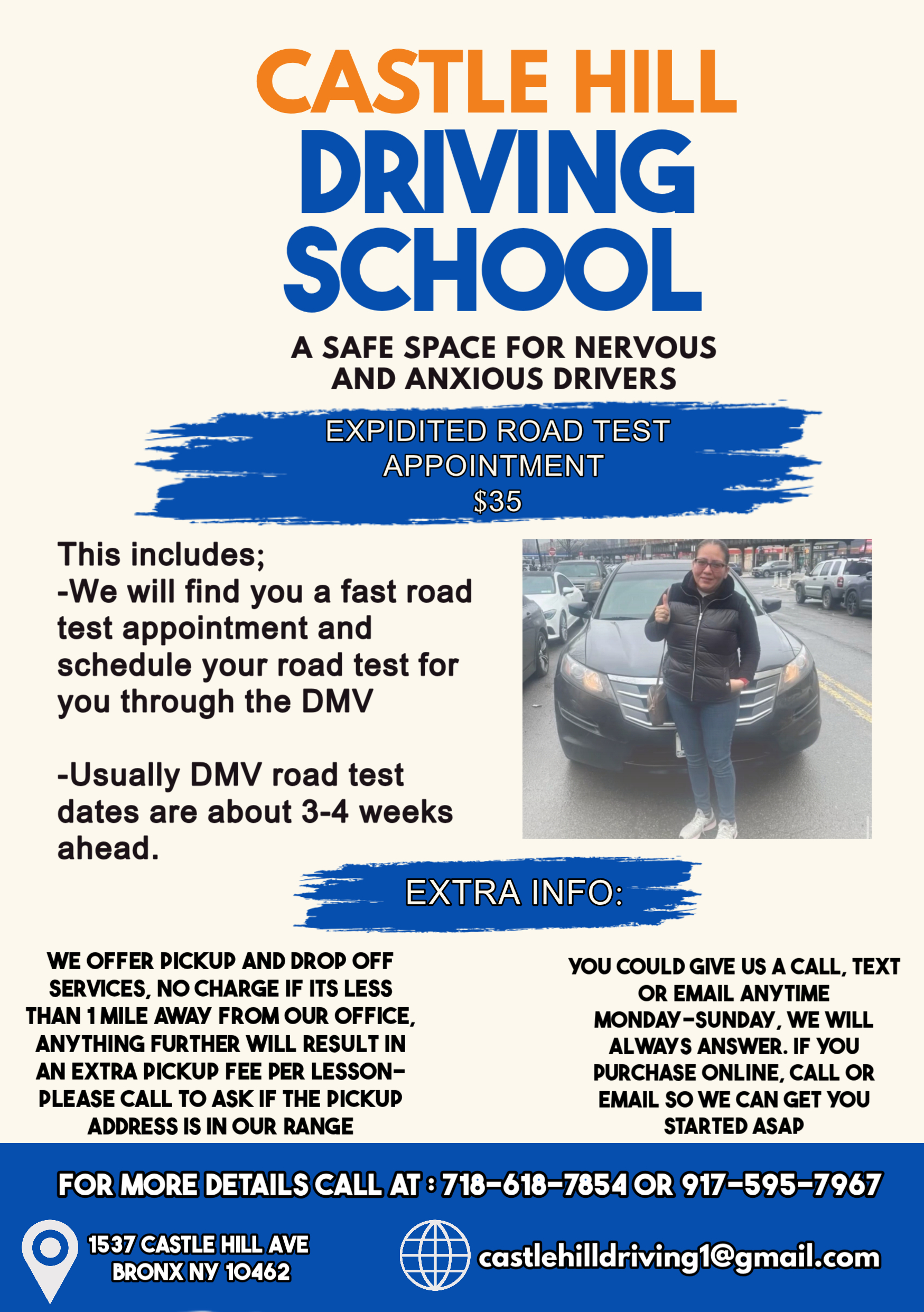 Expedited Road Test Appointment