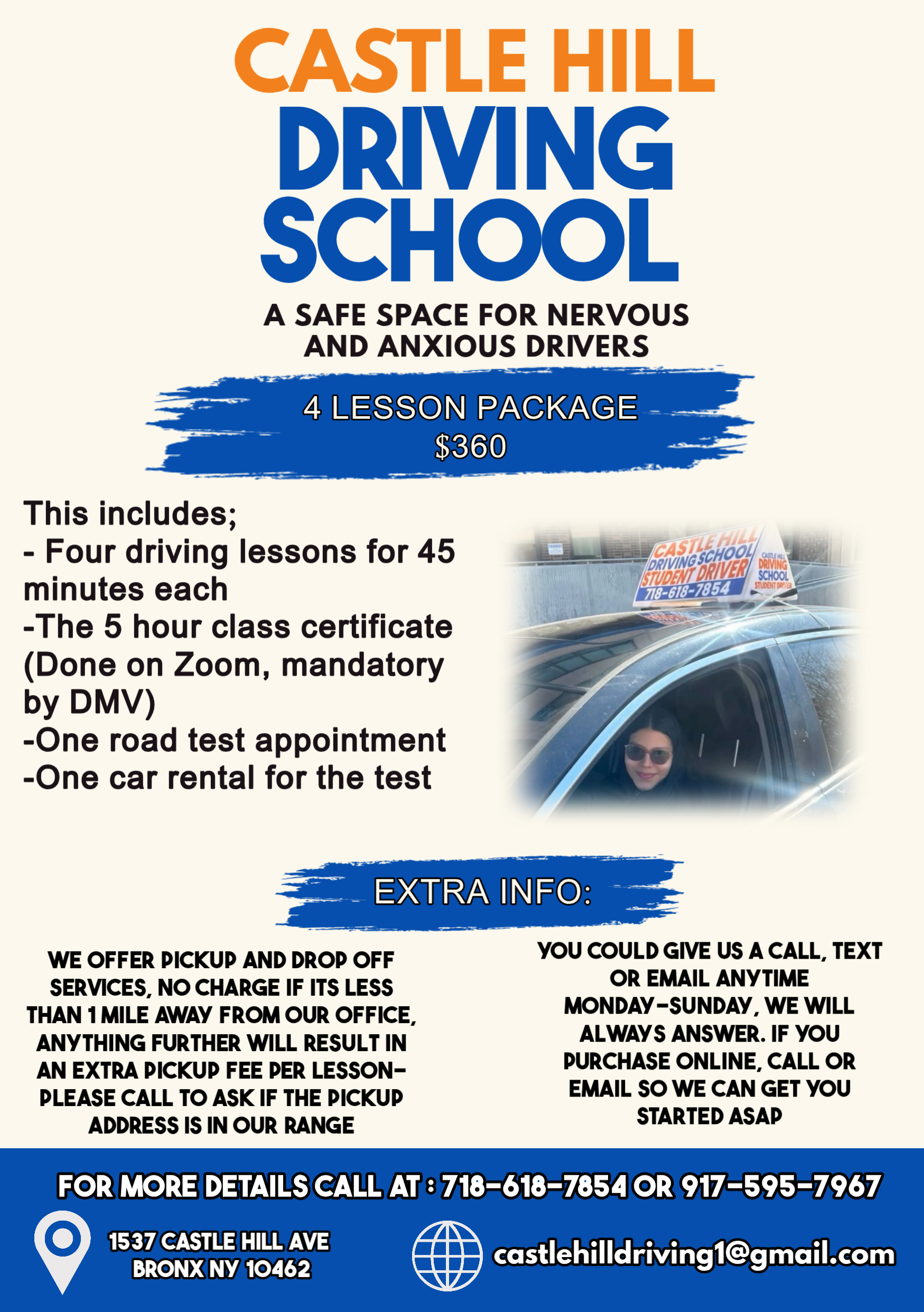 4 Lessons Package