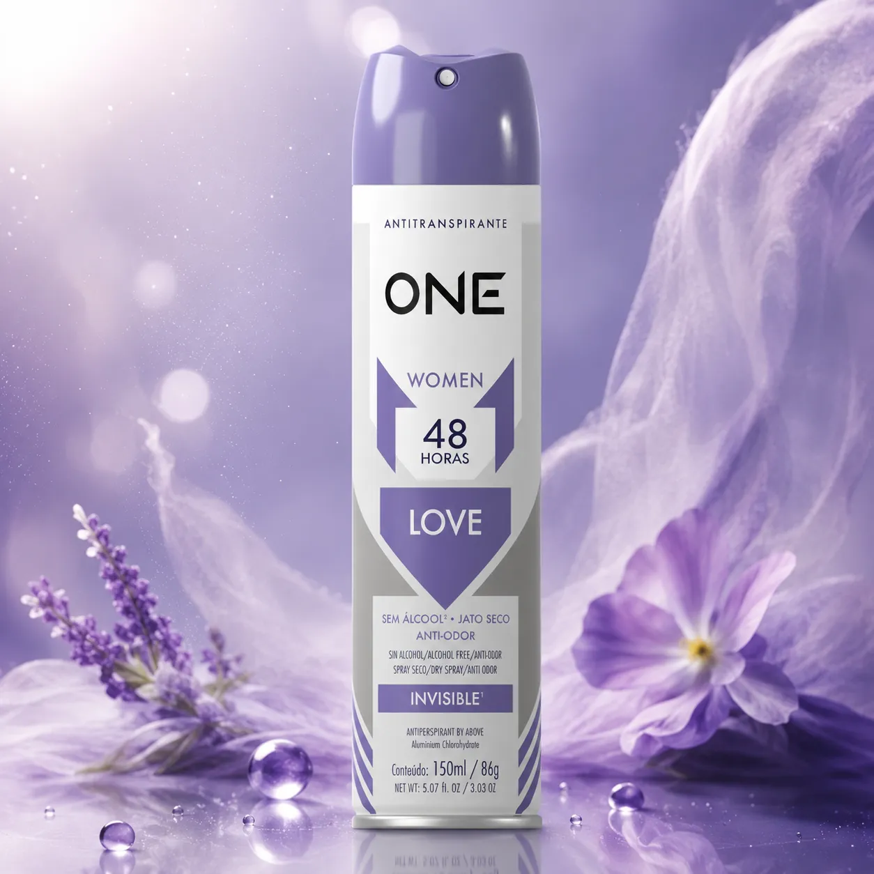 Desodorante Antitranspirante ONE Women Love