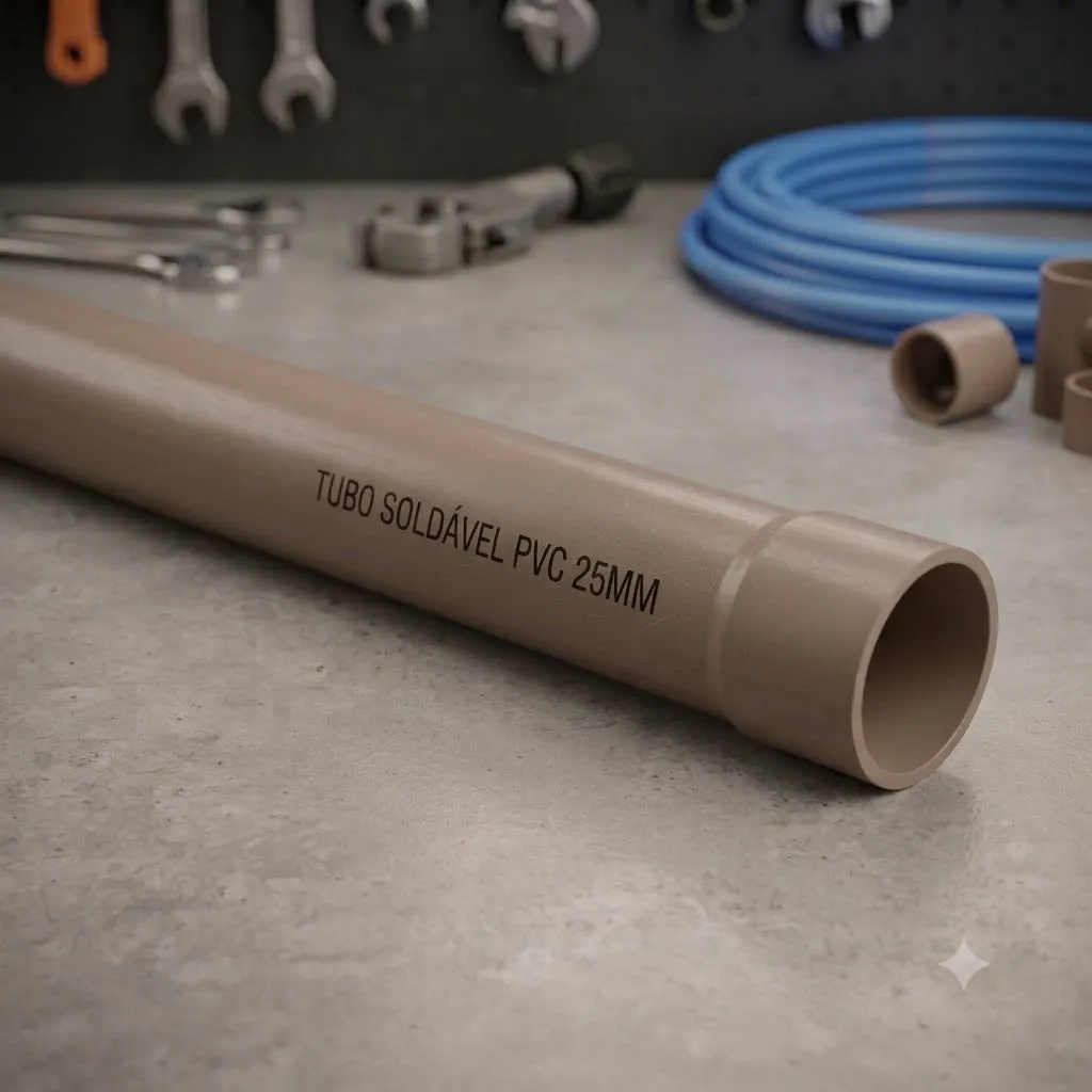 Tubo Soldável PVC 25mm