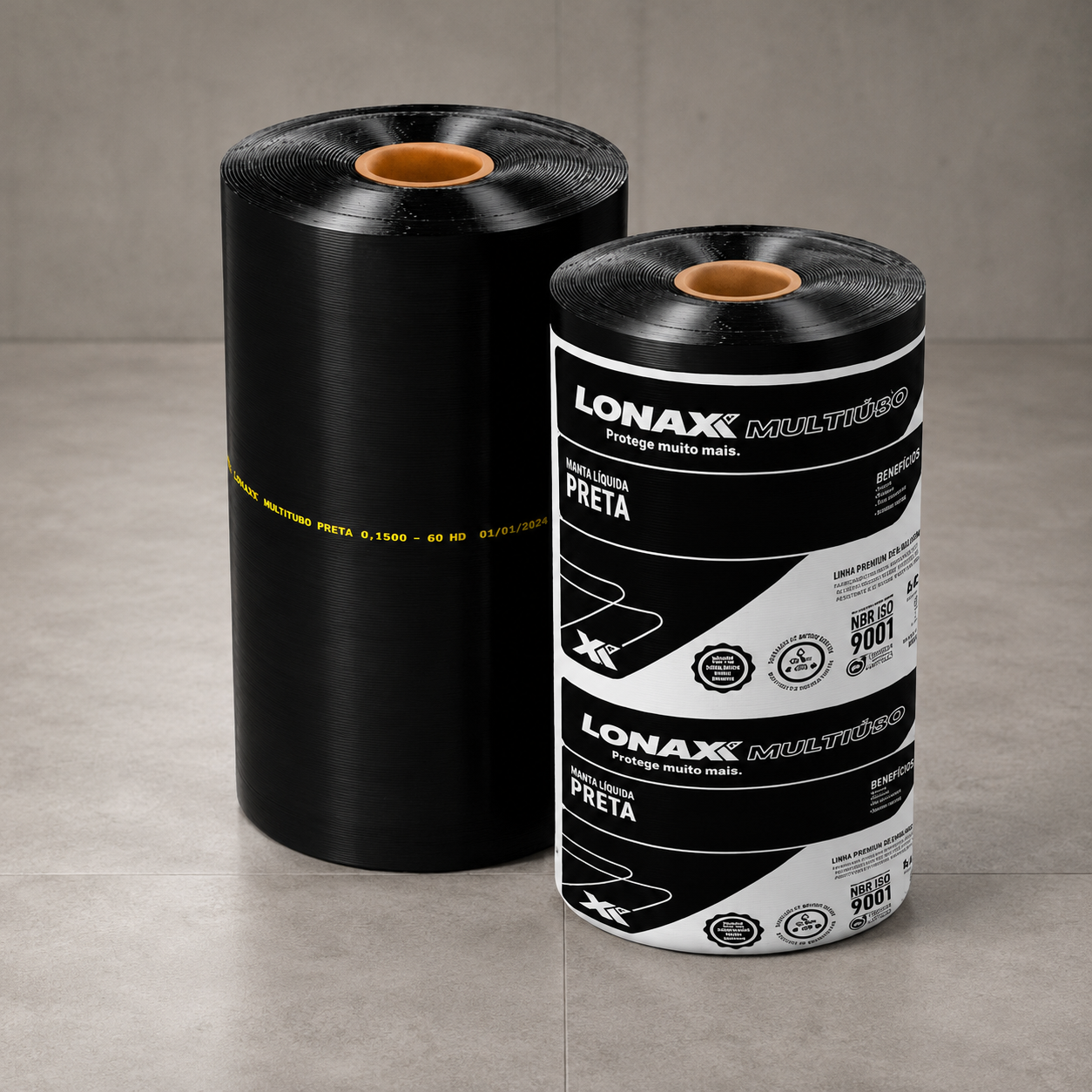 Lonax Lona Plástica Multiuso Preta