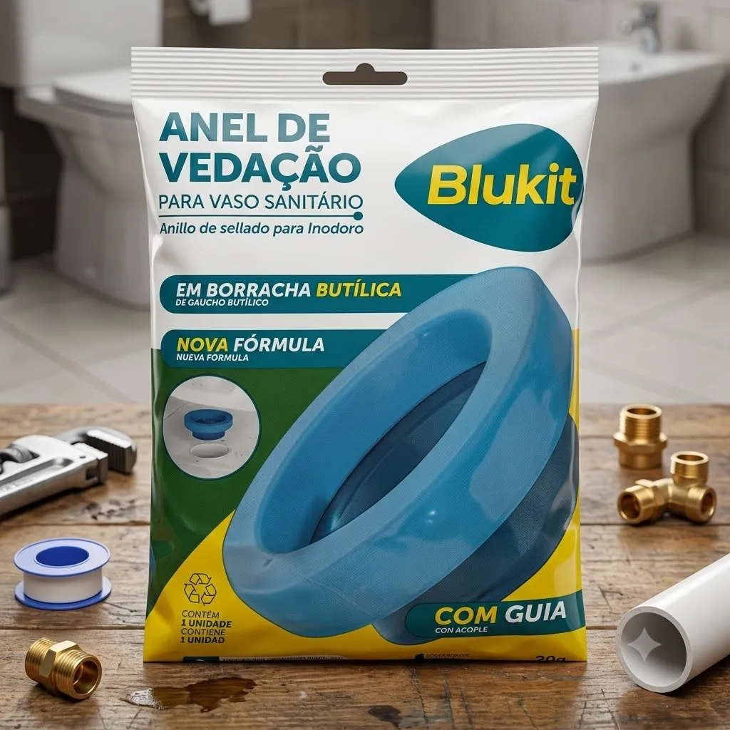 Anel de Vedação para Vaso Sanitário Blukit