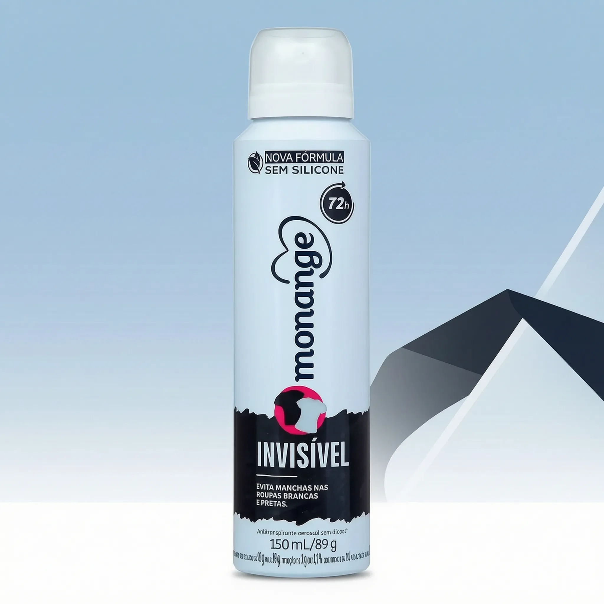Desodorante Monange Invisível Aerosol