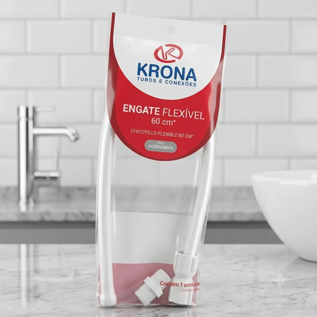 Engate Flexível Krona 60cm