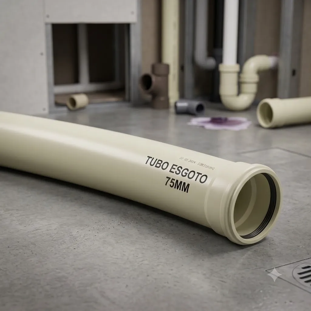 Tubo de Esgoto 75mm