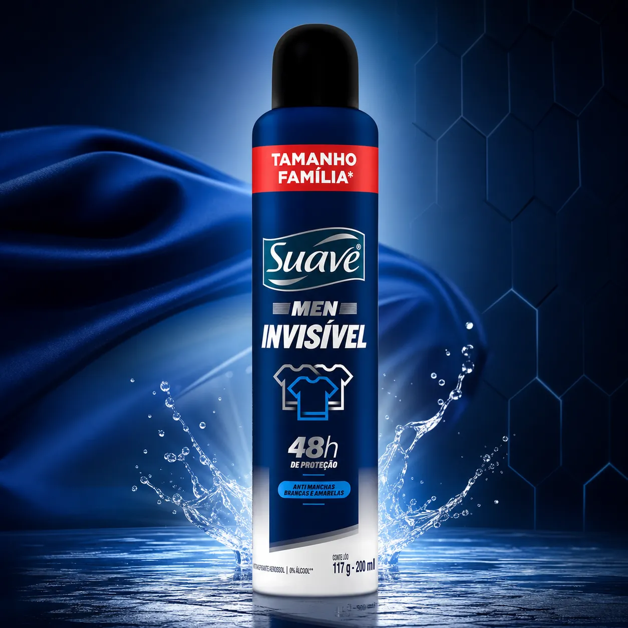 Desodorante Aerossol Suave Men Invisível