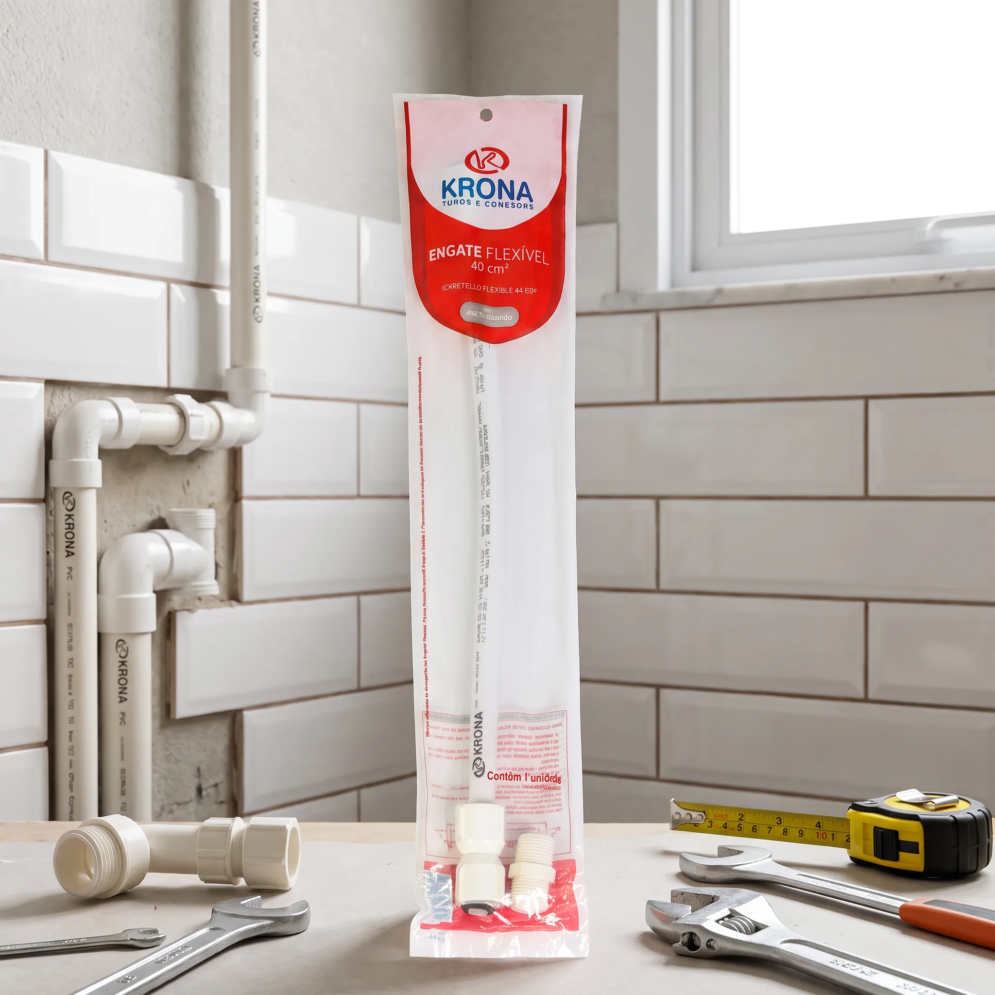 Engate Flexível 40cm Krona