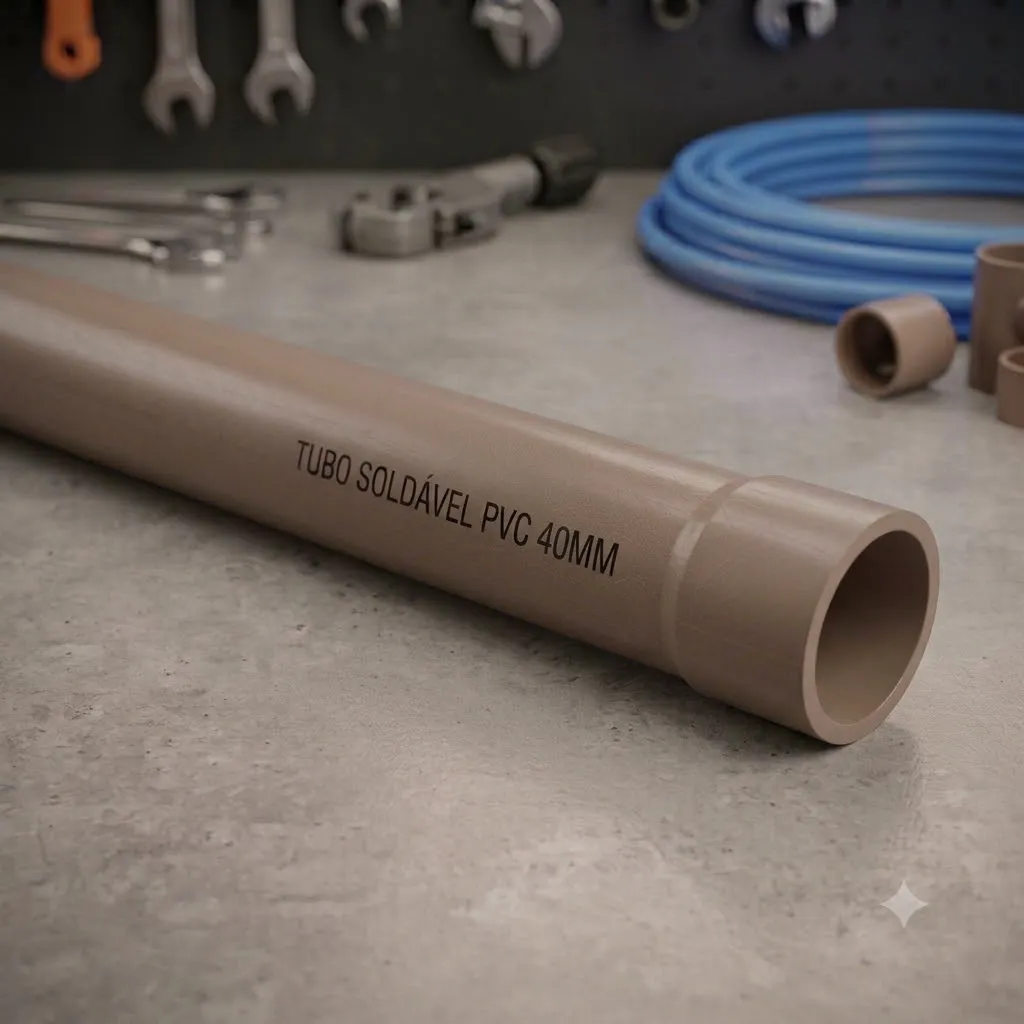 Tubo Soldável PVC 40mm
