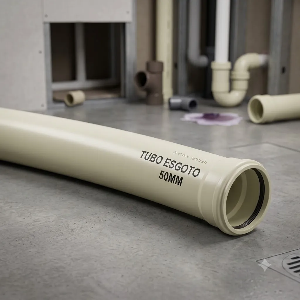 Tubo Esgoto 50mm