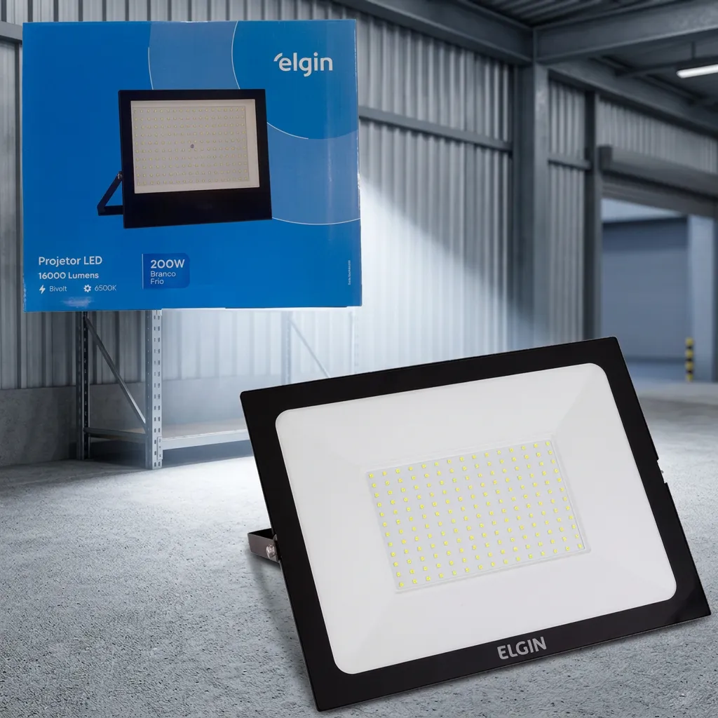 Refletor LED 200W Elgin