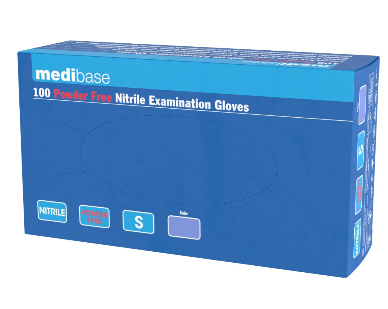 GANTS NITRILE MEDIBASE (100)