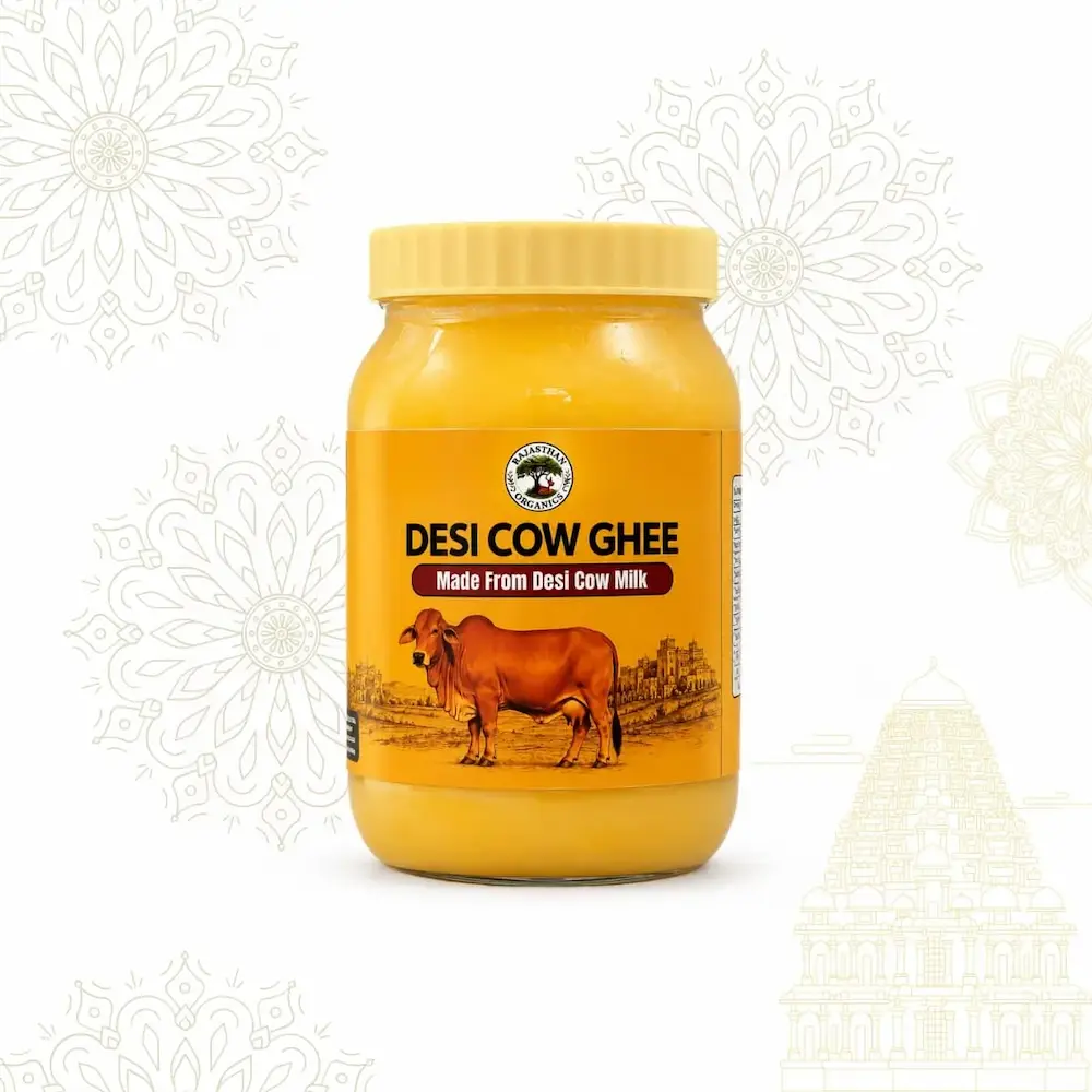 Desi Cow Ghee 500g | Traditional Homemade Taste | Pure & Natural Ghee