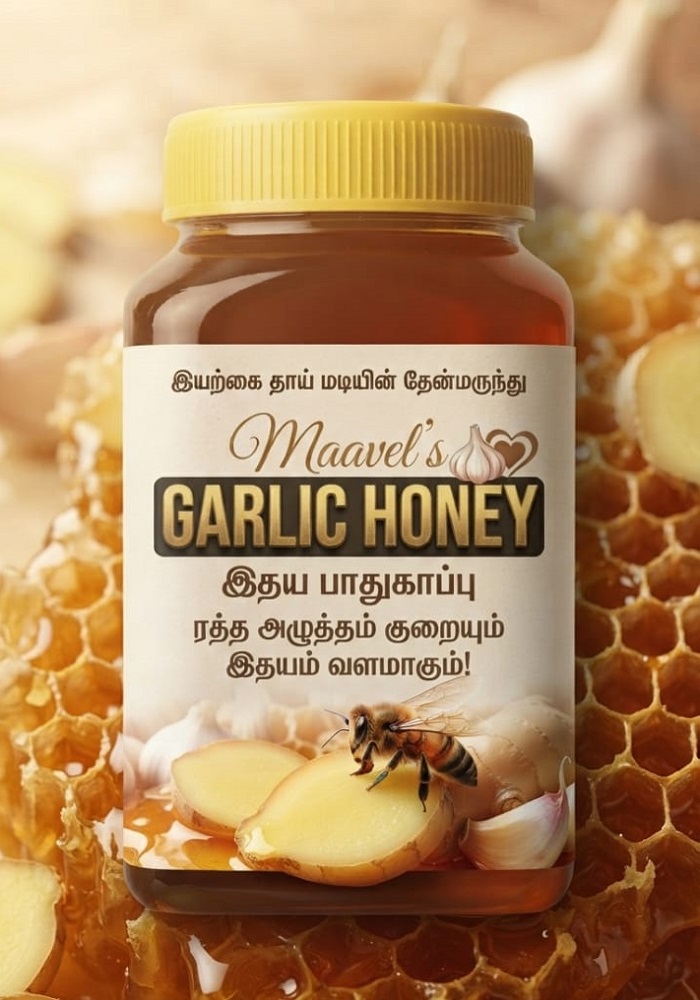 Maavel's Garlic Honey | 500 Gram 