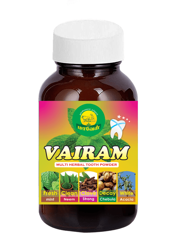 Vairam Tooth Powder (வைரம் பற்பொடி) | 70 Gm