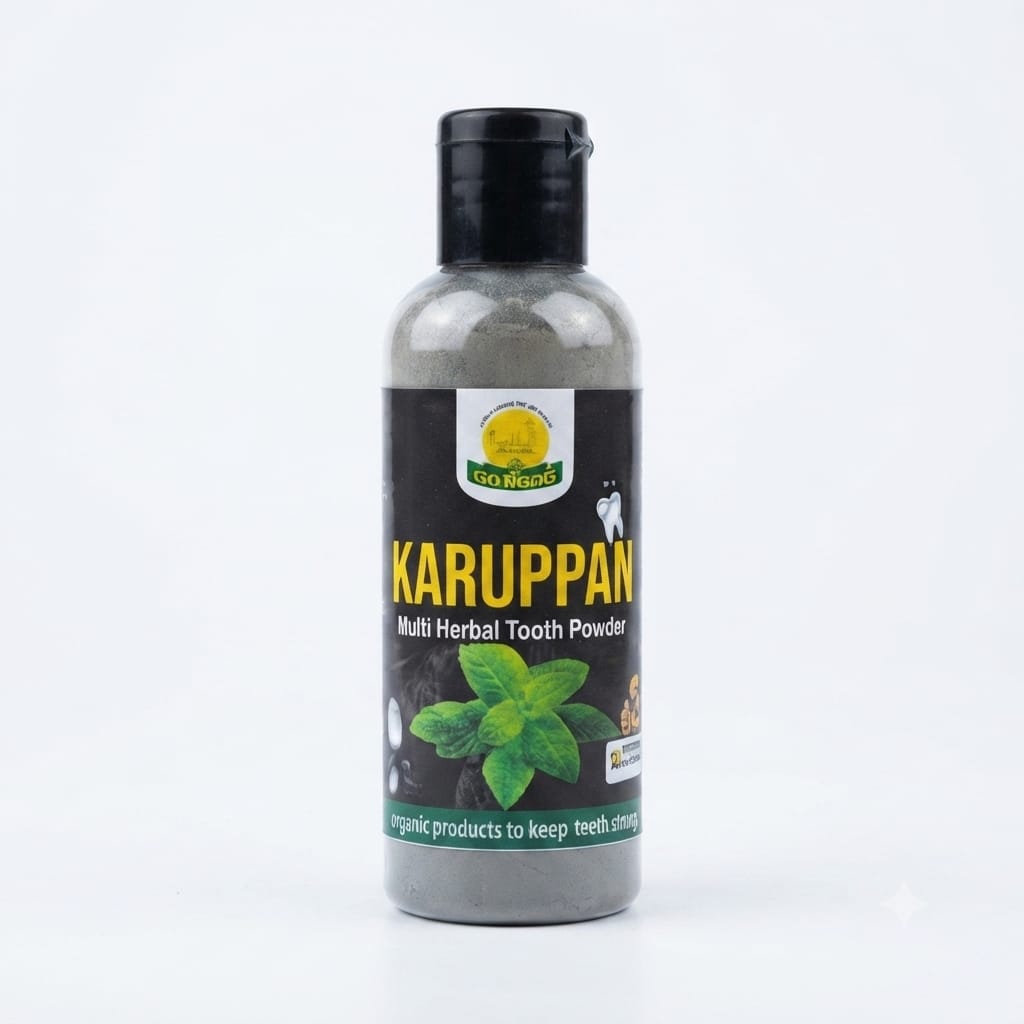 Maavel Karuppan Tooth Powder ( கருப்பன் பற்பொடி) 70 Gram