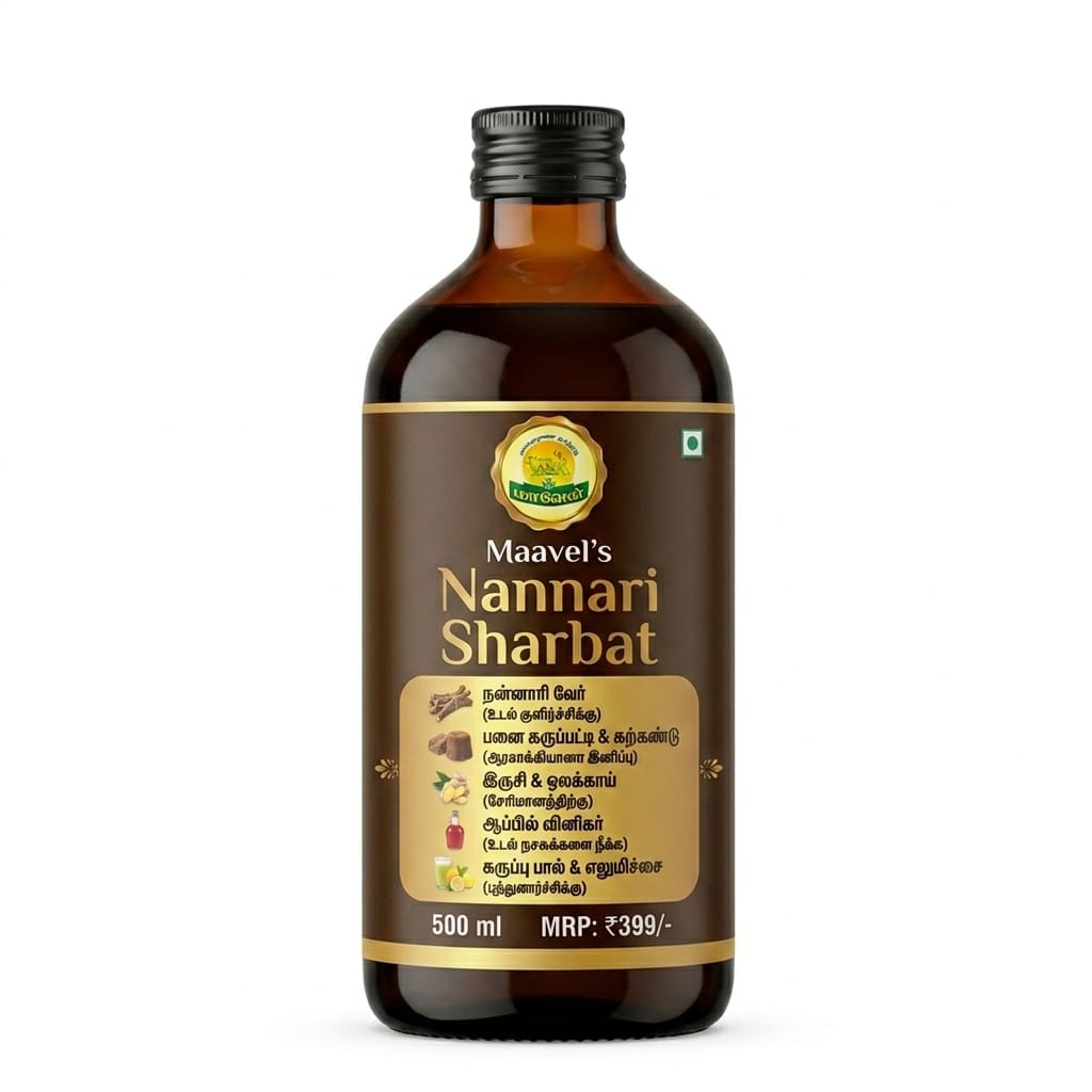 Maavel's Nannari Sharbat | A Modern, Thirst-Quenching Healthy Drink!