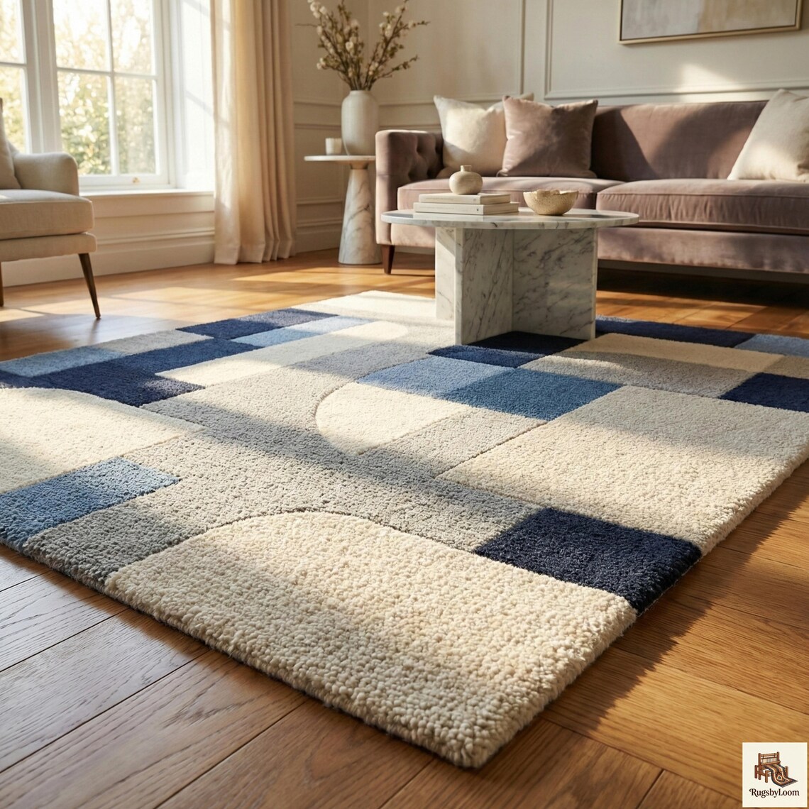 Modern Geometric Area Rug