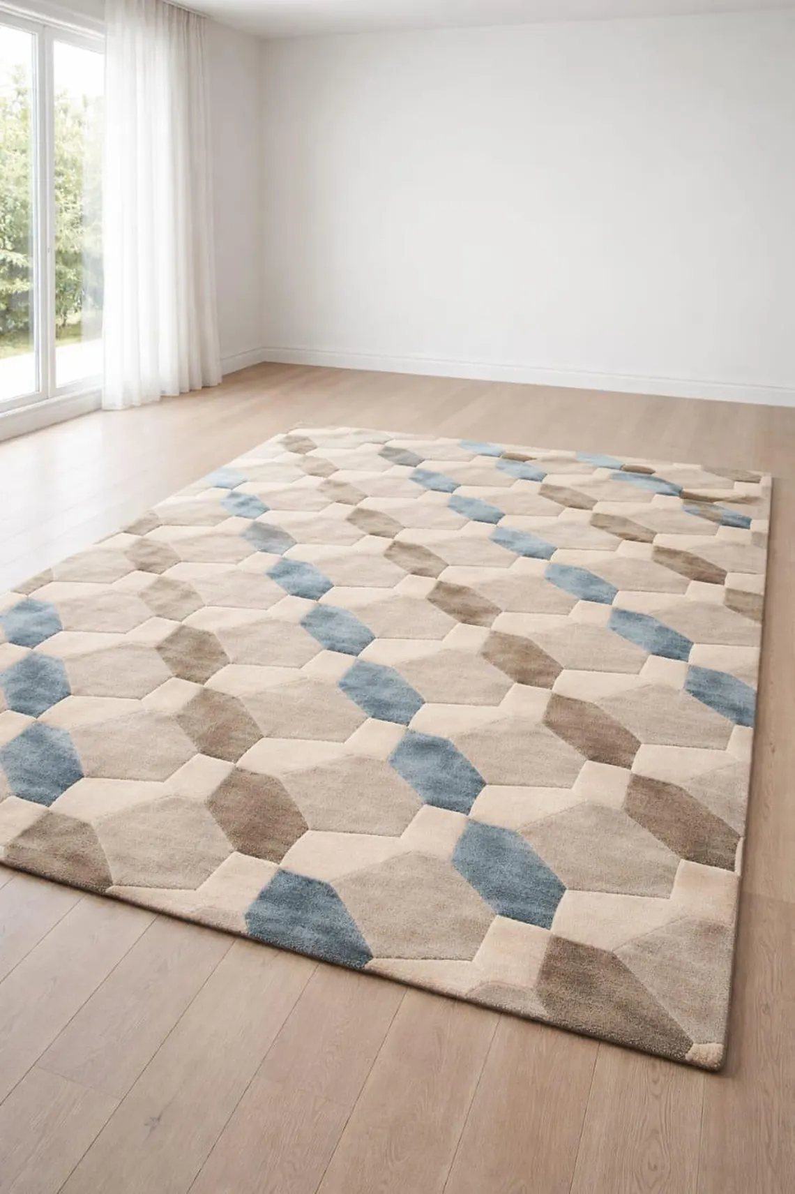 Geometric Patterned Area Rug